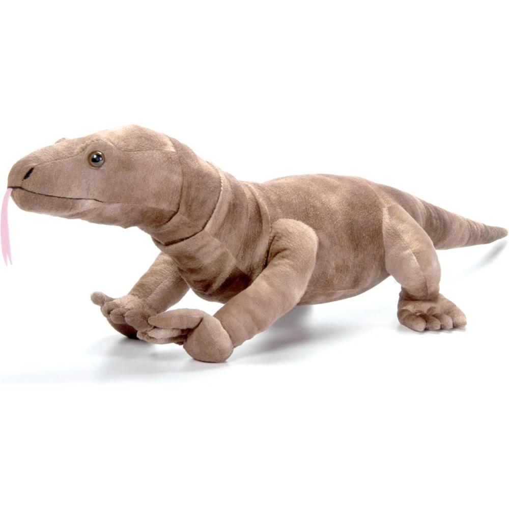 image:imageThe Petting Zoo Komodo Dragon Stuffed Animal Plushie Gifts for Kids Wild Onez Reptile Animals Dragon Plush Toy 34 Inches