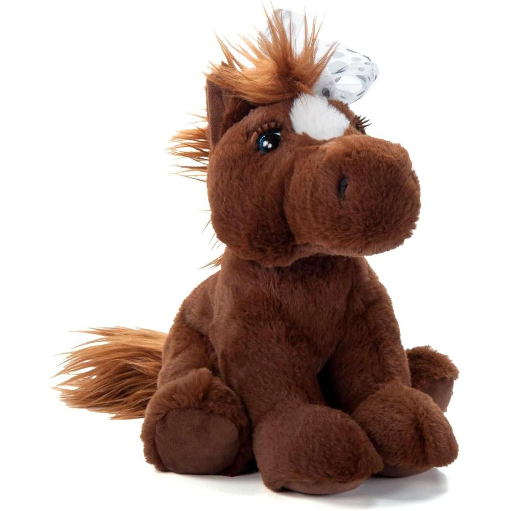 image:imageThe Petting Zoo Lashz Horse Stuffed Animal Gifts for Girls Horse Plush Toy 10 inches