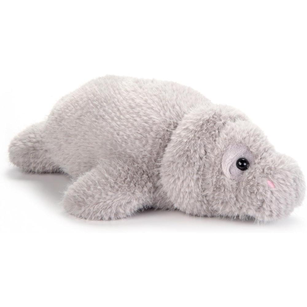 image:imageThe Petting Zoo Manatee Stuffed Animal Plushie Gifts for Kids Fuzzlez Sealife Animals Manatee Plush Toy 15 Inches