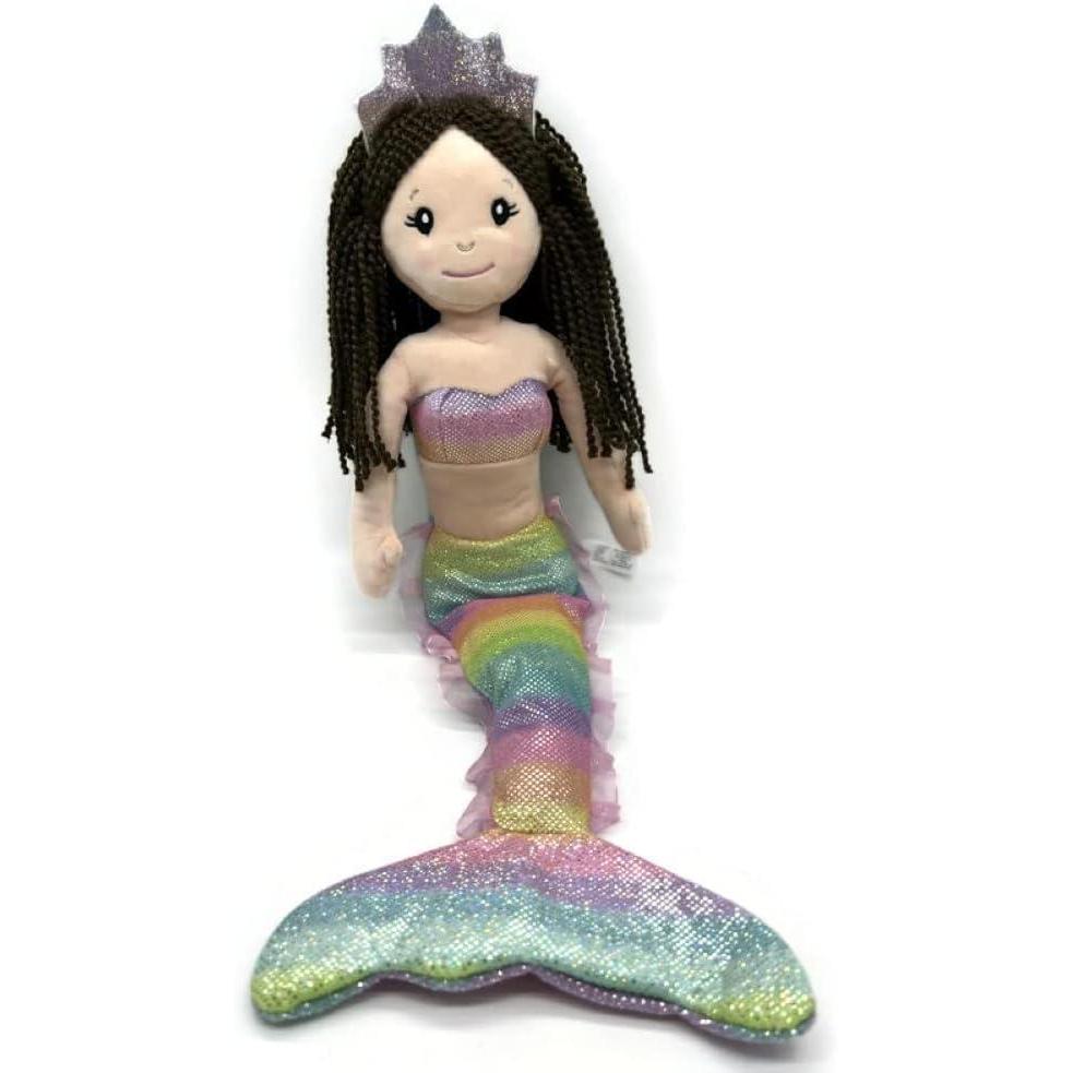 image:imageThe Petting Zoo Mermaid Doll Plushie Gifts for Girls Ombrez Mermaid Stuffed Animals Mermaid Plush Toy 17 Inches