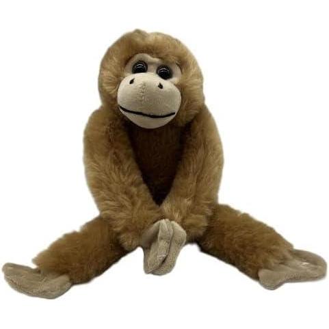 image:imageThe Petting Zoo Monkey Stuffed Animals Plush Toys for Girls and Boys Hanging Plush Monkey Black 11 inchBrown 11 Inch