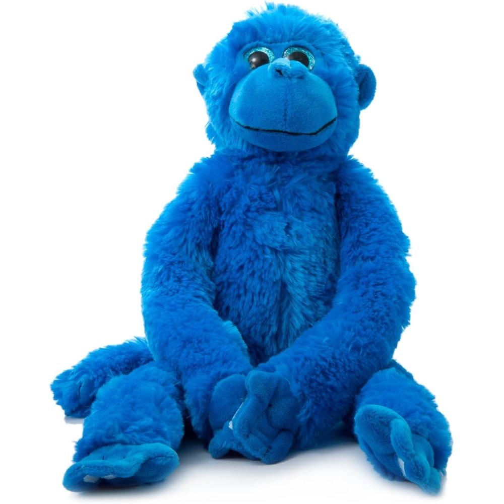 image:imageThe Petting Zoo Monkey Stuffed Animals Plush Toys for Girls and Boys Rainbow of Colors20 Inches PinkBlue