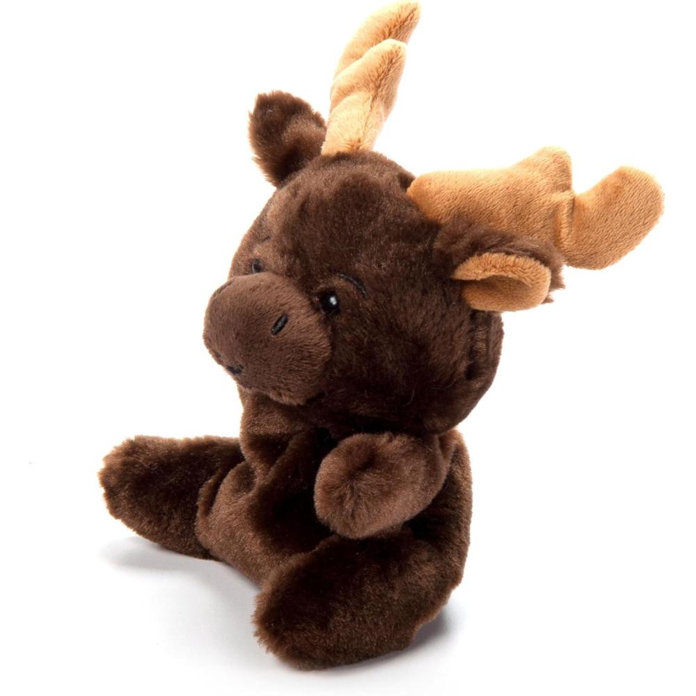 image:imageThe Petting Zoo Moose Stuffed Animal Plushie Gifts for Kids Nuggetz Wildlife Animals Moose Plush Toy 6 inches