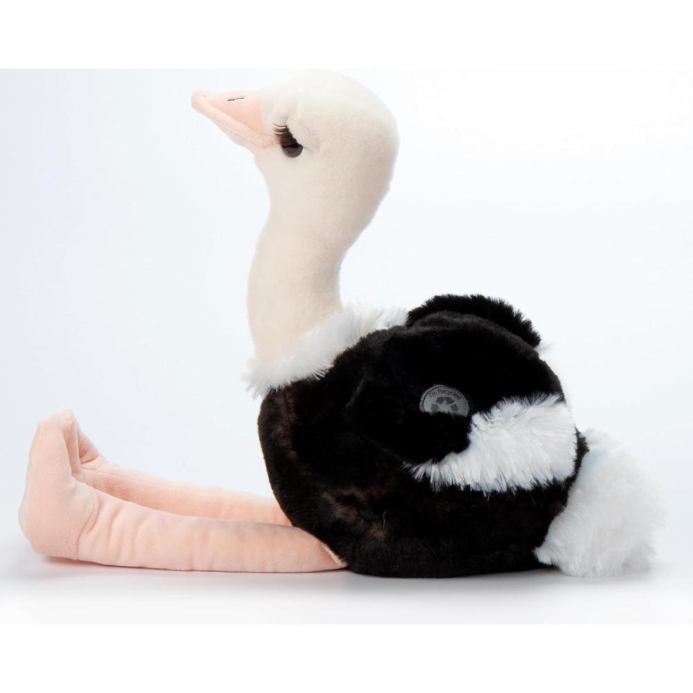 image:imageThe Petting Zoo Ostrich Stuffed Animal Gifts for Kids Wild Onez Zoo Animals Ostrich Plush Toy 12 inches