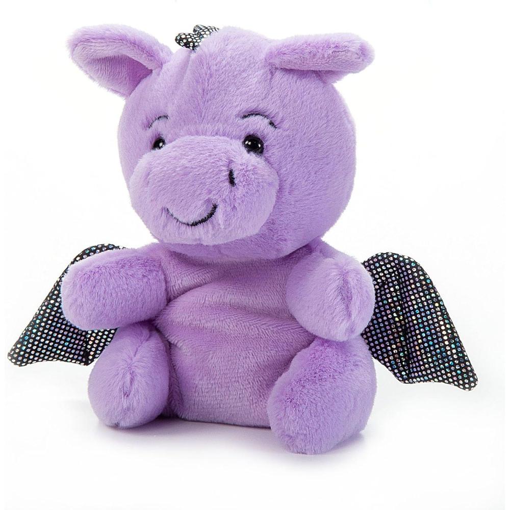 image:imageThe Petting Zoo Purple Dragon Stuffed Animal Plushie Gifts for Kids Nuggetz Dragon Animals Dragon Plush Toy 6 Inches