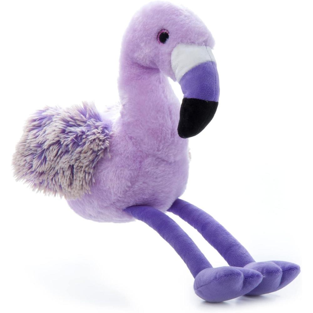 image:imageThe Petting Zoo Purple Flamingo Stuffed Animal Gifts for Kids Purple Pazzion Flamingo Plush Toy 12 inches