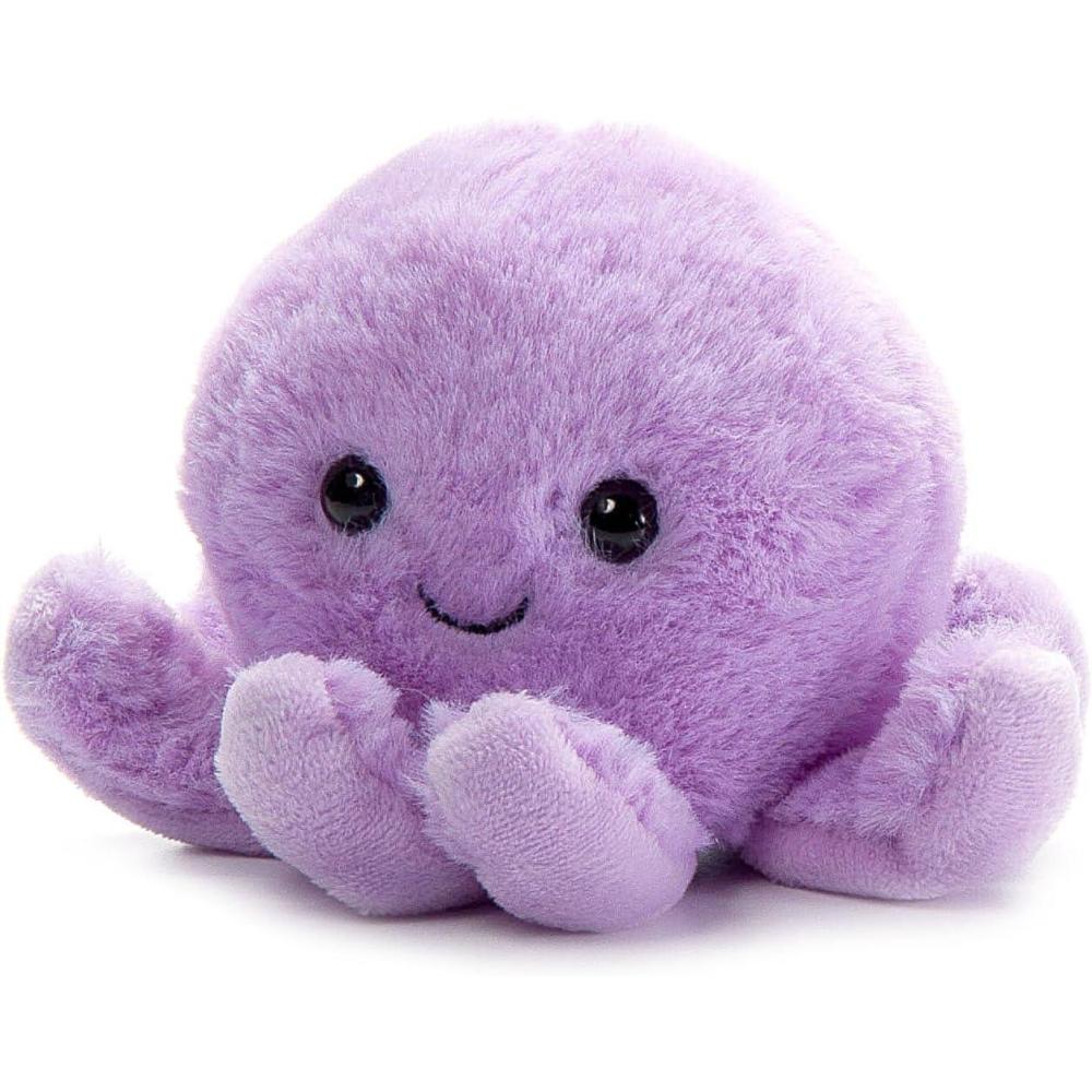 image:imageThe Petting Zoo Purple Octopus Stuffed Animal Plushie Gifts for Kids Nuggetz Sealife Animals Octopus Plush Toy 6 inchesSmall