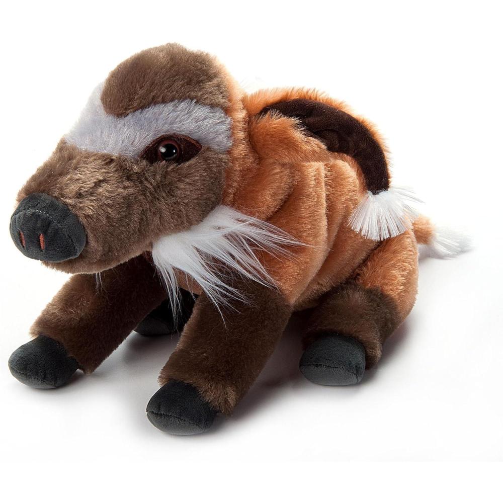 image:imageThe Petting Zoo Red River Hog Stuffed Animal Plushie Gifts for Kids Wild Onez Wildlife Animals Hog Plush Toy 12 inches