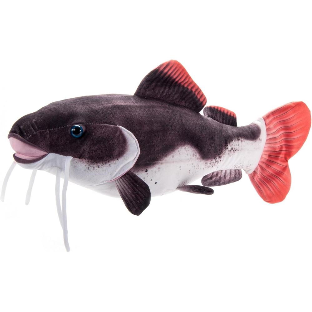 image:imageThe Petting Zoo Redtail Catfish Stuffed Animal Plushie Gifts for Kids Wild Onez Sealife River Fish Animals Purple Redtail Catfish Plush Toy 20 Inches