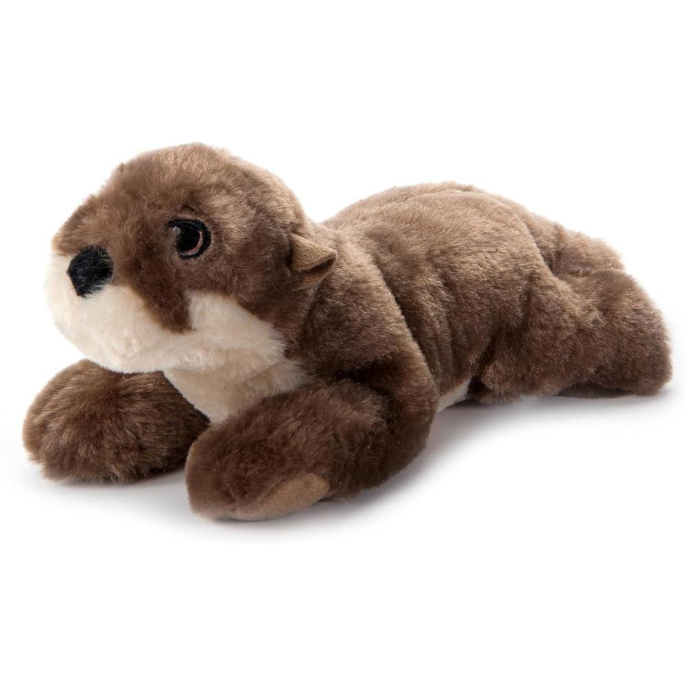 image:imageThe Petting Zoo River Otter Stuffed Animal Plushie Gifts for Kids Earth Keeperz Wildlife Animals Zoologee Brown River Otter Plush Toy 10 inches