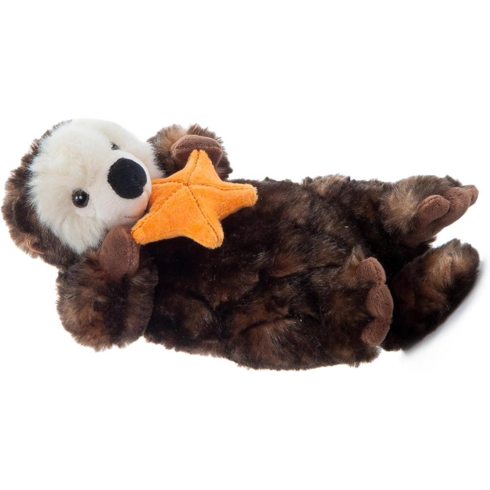 image:imageThe Petting Zoo Sea Otter Stuffed Animal Plushie Gifts for Kids Wild Onez Ocean Animals Otter Plush Toy 12 Inches