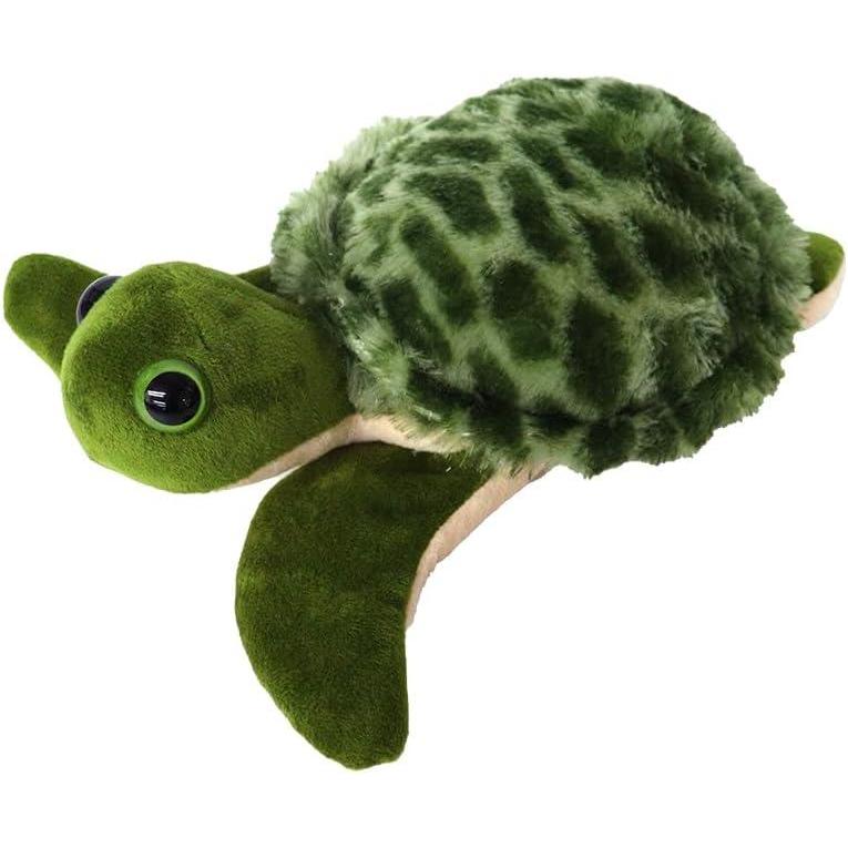 image:imageThe Petting Zoo Sea Turtle Stuffed Animal Plushie Slap Bracelet Gifts for Kids Slapstix Sealife Animals Green Sea Turtle Plush Toy 10 Inches