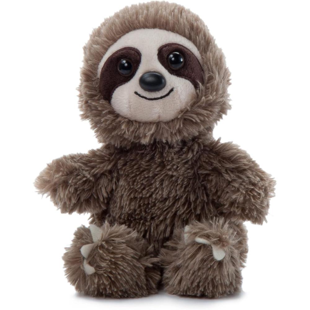 image:imageThe Petting Zoo Sloth Stuffed Animal Plushie Gifts for Kids Wild Onez Babiez Zoo Animals Sloth Plush Toy 6 inches6 in