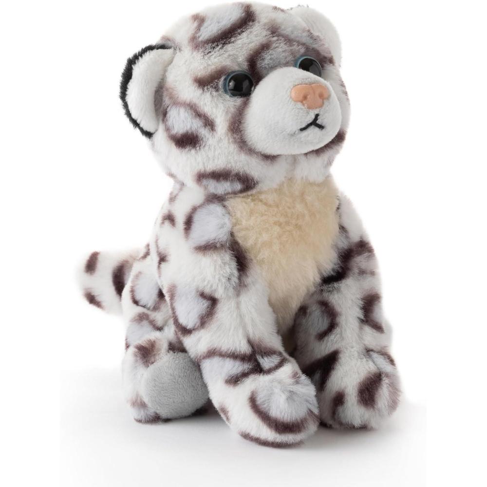 image:imageThe Petting Zoo Snow Leopard Stuffed Animal Plushie Gifts for Kids Wild Onez Babiez Zoo Animals Snow Leopard Plush Toy 6 inches6 in