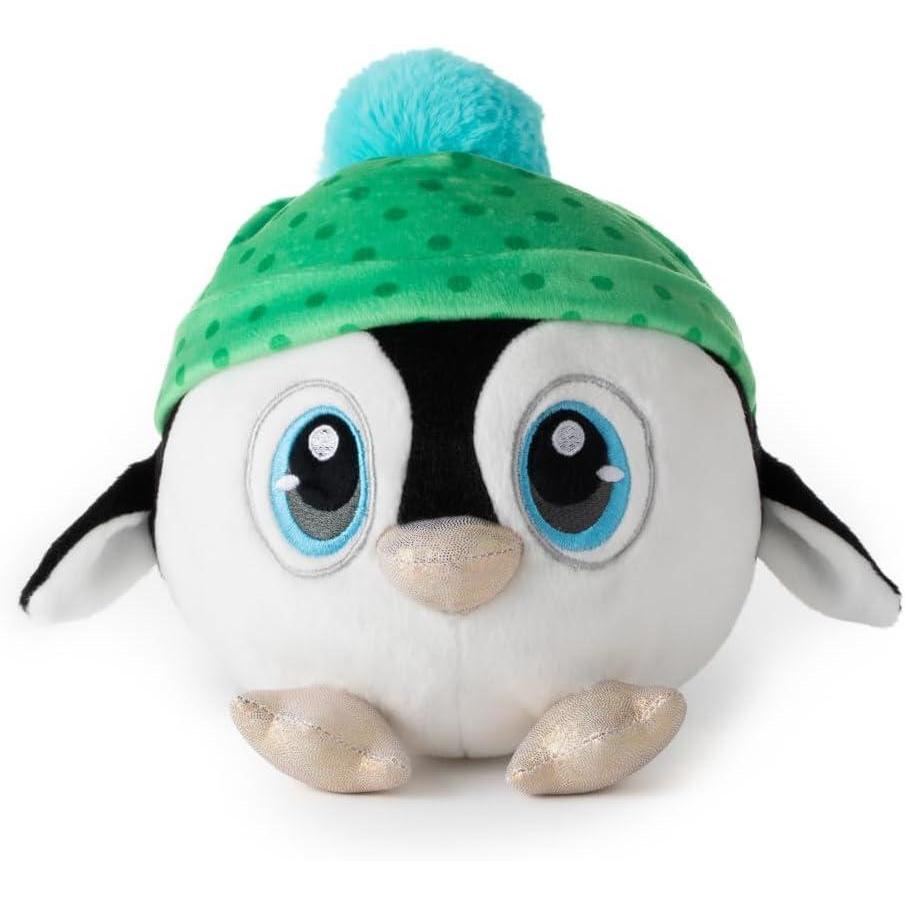 image:imageThe Petting Zoo Snowball Penguin Stuffed Animal Gifts for Kids Christmas Plush Toys 7 inch Green HatGreen Hat