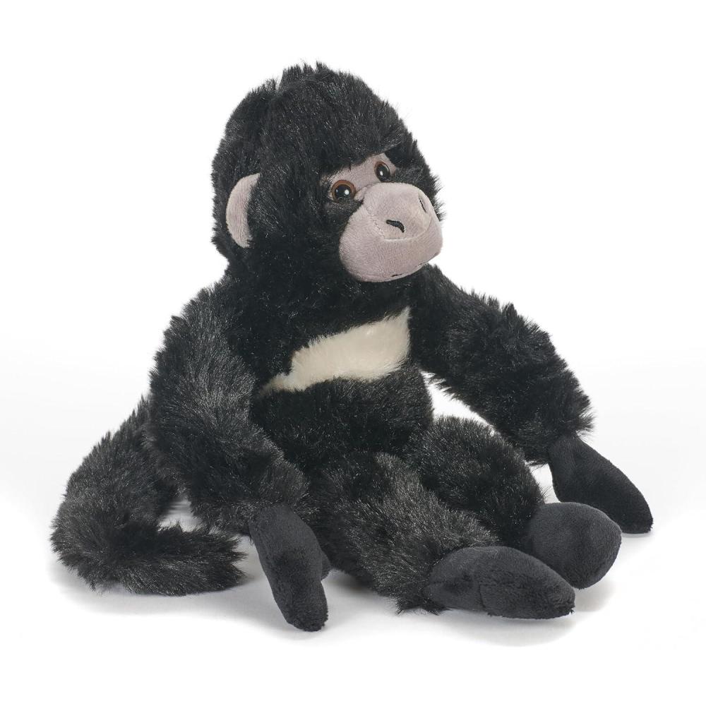 image:imageThe Petting Zoo Spider Monkey Stuffed Animal Plushie Gifts for Kids Wild Onez Wildlife Animals Spider Monkey Plush Toy 9 inches