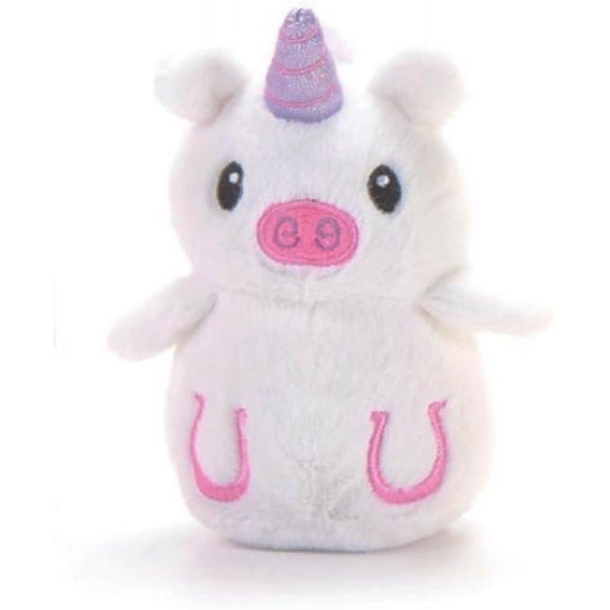 image:imageThe Petting Zoo Spring Hatchinz Unicorn Stuffed Animal Plushie Easter Gifts for Kids White Unicorn Plush Toy 4 inches