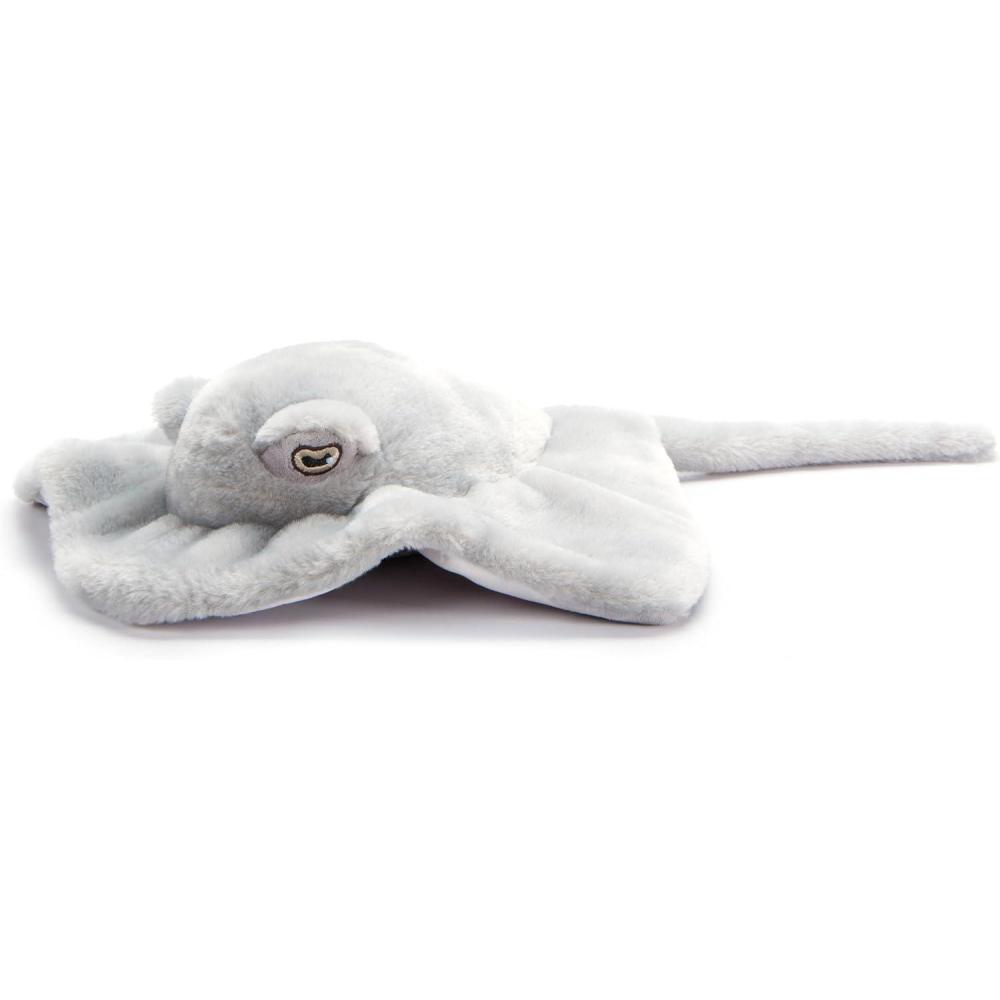 image:imageThe Petting Zoo Stingray Stuffed Animal Plushie Gifts for Kids Earth Keeperz Sealife Animals Zoologee Grey Stingray Plush Toy 22 inches