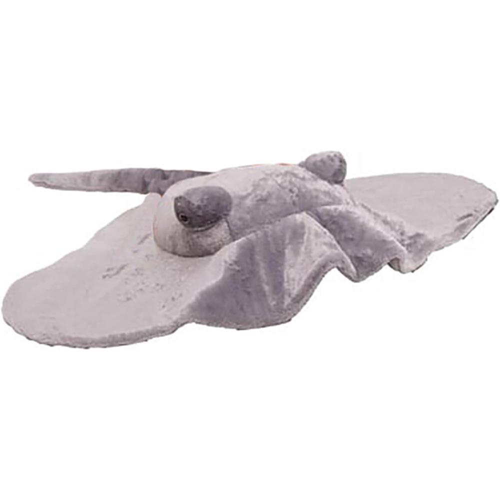 image:imageThe Petting Zoo Stingray Stuffed Animal Plushie Gifts for Kids Wild Onez Ocean Animals Super Jumbo Stingray Plush Toy 63 inches from Tip of Tail to Head