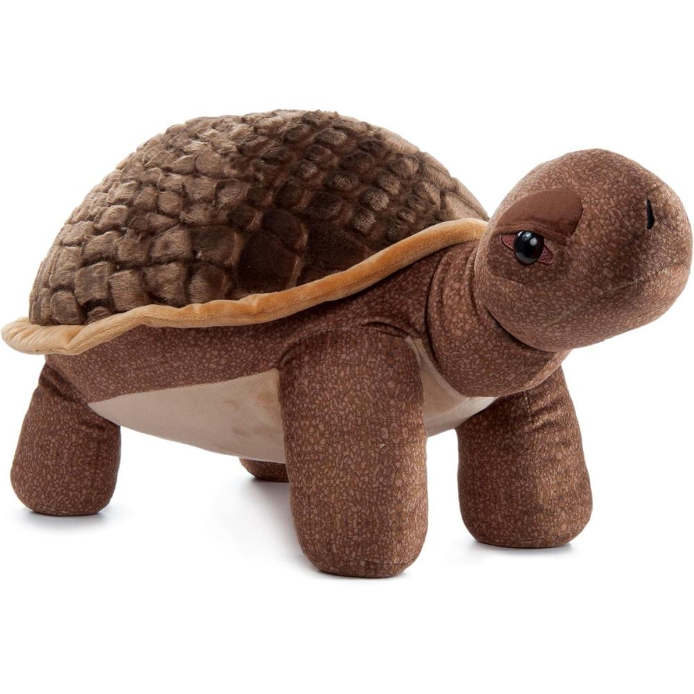 image:imageThe Petting Zoo Tortoise Stuffed Animal Plushie Gifts for Kids Wild Onez Farm Animals Tortoise Plush Toy 22 Inches