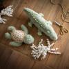 The Petting Zoo Alligator Stuffed Animal Plushie, Gifts for Kids, Fuzzlez Sealife Animals, Gator Plush Toy 20 Inches