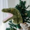 The Petting Zoo Alligator Stuffed Animal Plushie, Gifts for Kids, Ride Along Hobby Animals, Green Alligator Plush Toy, 36 inches