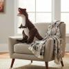 The Petting Zoo Allosaurus Dinosaur Stuffed Animal Plushie, Dinosaur Animals, Dinosaur Plush Toy 21 inches
