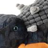 The Petting Zoo Ankylosaurus Dinosaur Stuffed Animal Plushie, Gift for Kids, Dinosaur Animals, Gray Dinosaur Plush Toy 24 inches