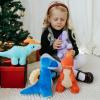 The Petting Zoo Ankylosaurus Stuffed Animal Plushie, Gift for Kids, Dinosaur Animals, Baby Dinosaur Plush Toy 12 inches