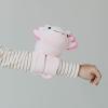 The Petting Zoo Axolotl Stuffed Animal Plushie Slap Bracelet, Gifts for Kids, Slapstix Animals, Salamander Plush Toy, 10 inches