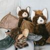 The Petting Zoo Bat Stuffed Animal Plushie, Gifts for Kids, Wild Onez Zoo Animals, Bat Plush Toy 9 Inches
