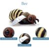The Petting Zoo Bee Stuffed Animal Plushie, Gifts for Kids, Wild Onez Insect Animals, Yellow Bee Plush Toy, 12 inches