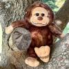 The Petting Zoo Bigfoot Boy Stuffed Animal Plushie, Gifts for Kids, Wild Onez Wildlife Animals, Bigfoot Ape Plush Toy 12 inches
