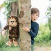The Petting Zoo Bigfoot Boy Stuffed Animal Plushie, Gifts for Kids, Wild Onez Wildlife Animals, Zoologee Bigfoot Ape Plush Toy, 10 inches(10 inches)