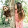 The Petting Zoo Bigfoot Girl Stuffed Animal Plushie, Gifts for Kids, Wild Onez Wildlife Animals, Bigfoot Ape Plush Toy, 10 inches