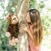 The Petting Zoo Bigfoot Girl Stuffed Animal Plushie, Gifts for Kids, Wild Onez Wildlife Animals, Bigfoot Ape Plush Toy, 10 inches