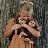The Petting Zoo Bigfoot Girl Stuffed Animal Plushie, Gifts for Kids, Wild Onez Wildlife Animals, Bigfoot Ape Plush Toy, 10 inches