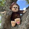 The Petting Zoo Bigfoot Girl Stuffed Animal Plushie, Gifts for Kids, Wild Onez Wildlife Animals, Bigfoot Ape Plush Toy 12 inches