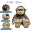 The Petting Zoo Bigfoot Stuffed Animal Plushie, Gifts for Kids, Bigfoot and Yeti Wildlife Animals, Bigfoot Ape Plush Toy, 72 inches