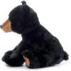The Petting Zoo Black Bear Stuffed Animal, Gifts for Kids, Wild Onez Zoo Animals, Black Bear Plush Toy 12 inches