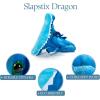 The Petting Zoo Blue Dragon Stuffed Animal Plushie Slap Bracelet, Gifts for Kids, Slapstix Dragon Animals, Dragon Plush Toy 10 Inches