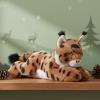 The Petting Zoo Bobcat Stuffed Animal Plushie, Gifts for Kids, Earth Keeperz Wildlife Animals, Zoologee Bobcat Plush Toy, 10 inches