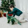The Petting Zoo Brachiosaurus Dinosaur Stuffed Animal Plushie, Gift for Kids, Dino Animals, Green Brachiosaurus Plush Toy 26 inches Head to Tail