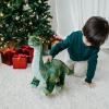 The Petting Zoo Brachiosaurus Dinosaur Stuffed Animal Plushie, Gift for Kids, Dino Animals, Green Brachiosaurus Plush Toy 26 inches Head to Tail