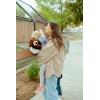 The Petting Zoo Brown Bear Stuffed Animal Plushie, Gifts for Kids, Earth Keeperz Wildlife Animals, Zoologee Brown Bear Plush Toy, 12 inches