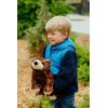 The Petting Zoo Brown Bear Stuffed Animal Plushie, Gifts for Kids, Earth Keeperz Wildlife Animals, Zoologee Brown Bear Plush Toy, 12 inches