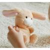 The Petting Zoo Bunny Rabbit Stuffed Animal Plushie, Gifts for Kids, Nuggetz Wildlife Animals, Tan Bunny Plush Toy, 6 inches