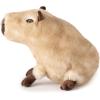 The Petting Zoo Capybara Stuffed Animal Plushie, Gifts for Kids, Earth Keeperz Wildlife Animals, Zoologee Brown Capybara Plush Toy, 13 inches