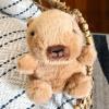 The Petting Zoo Capybara Stuffed Animal Plushie, Gifts for Kids, Nuggetz Wildlife Animals, Brown Capybara Plush Toy, 6 inches