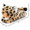 The Petting Zoo Cheetah Stuffed Animal Plushie Slap Bracelet, Gifts for Kids, Slapstix Animals, Cheetah Plush Toy 10 inches